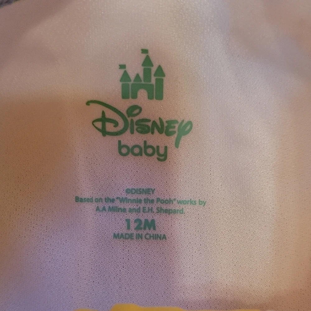 Disney Winnie The Pooh Rashguard Size 12 Months New With Tags